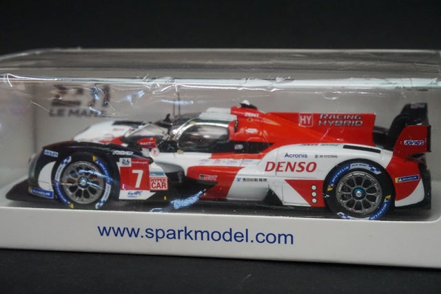 1:43 SPARK 43LM21 Toyota GR010 Hybrid Toyota Gazoo Racing Le Mans 24h Winner 2021#7