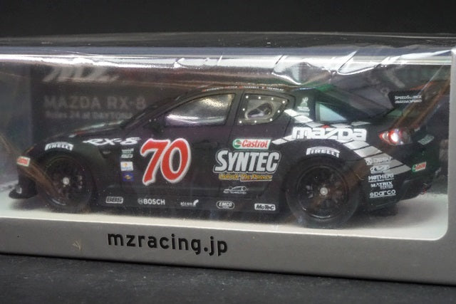 1:43 SPARK MZR02 Mazda RX-8 Grand Am GT 2010 24h Daytona Winner #70