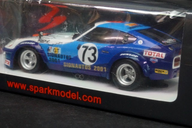 1:43 SPARK S3582 Nissan 260Z Le Mans 24h 1976 #73  C.Buchet-L.Favresse-A.Haller