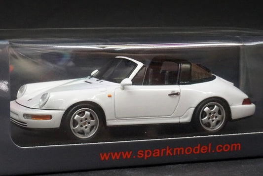 1:43 SPARK S4472 Porsche 964 Targa White