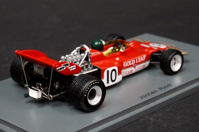 1:43 SPARK S4280 Lotus 72C Dutch GP Winner J.Rindt 1970 #10