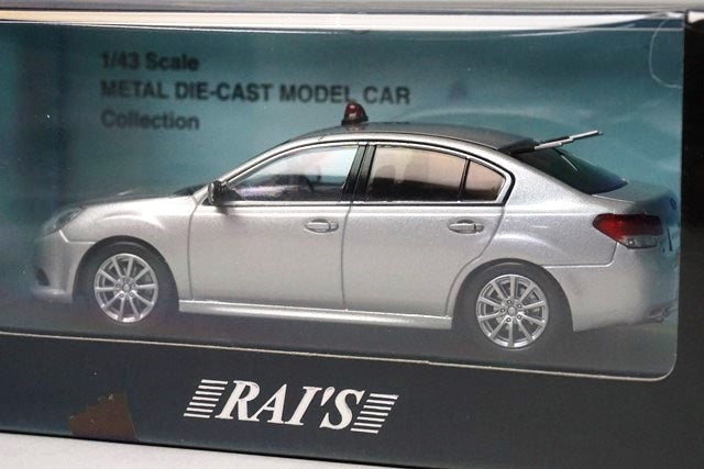 1:43 RAI'S H7431010 Subaru Legacy B4 2.5GT 2010 Police Headquarters Criminal Investigation Dept.