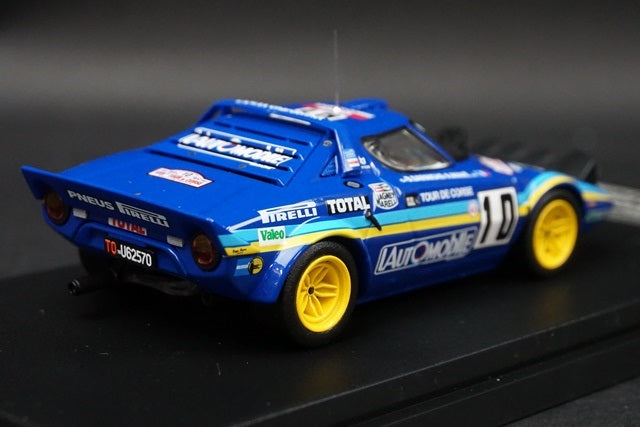 1:43 HPI 8239 Lancia Stratos HF Tour de Corse 1981 #10 B.Darniche/A.Mahe