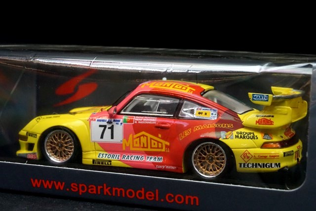 1:43 SPARK S4758 Porsche GT2 LM 1998 #71 M.Maisonneuve-M.Monteiro-M.Monteiro