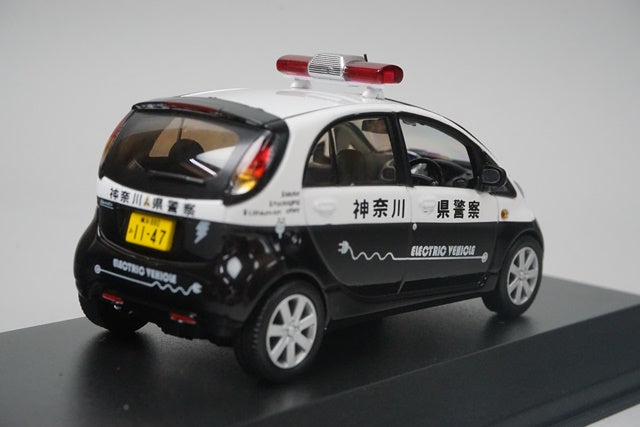 1:43 RAI'S H7430807 Mitsubishi i-MiEV 2008 Kanagawa Prefectural Police Headquarters