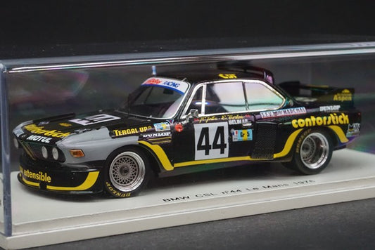 1:43 SPARK S1571 BMW CSL #44 Le Mans 1976 J-C.Justice / J.Belin