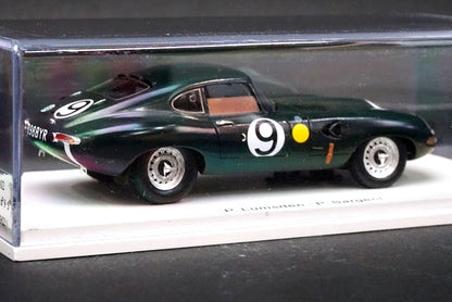 1:43 SPARK S2102 Jaguar E Le Mans LM 1962 5th #9 P.Lumsden-P.Sargent