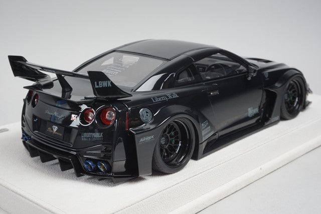 1:18 MakeUp EIDOLON EML022C LB-Silhouette WORKS GT 35GT-RR Black