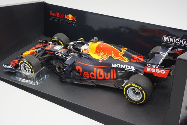 1:18 MINICHAMPS 110210133 Honda Red Bull Racing RB16B M.Verstappen Winner Emilia Romagna GP 2021