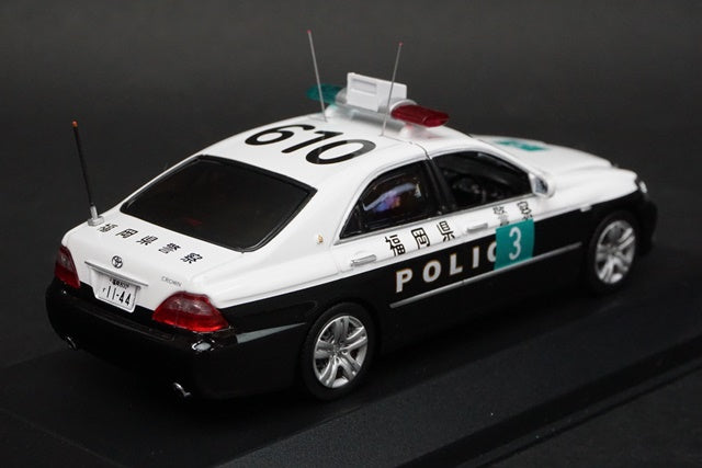 1:43 RAI'S H7430804 Toyota Crown (GRS180) 2008 Fukuoka Pref.