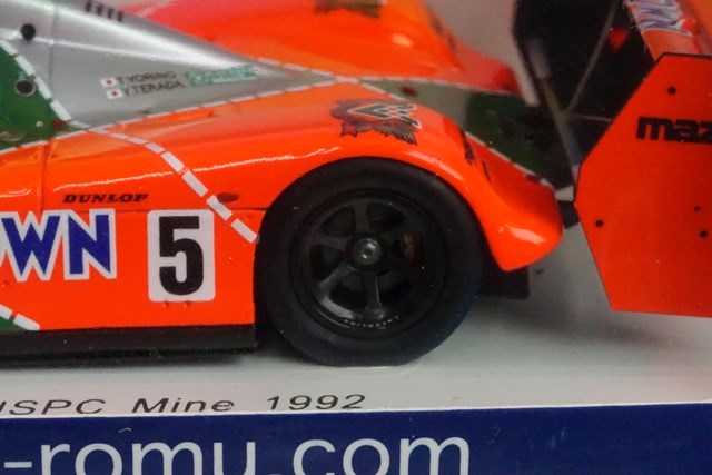 1:43 SPARK ROMU009 Mazda MXR-01 JSPC Mine 1992