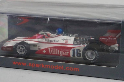 1:43 SPARK S1694 Shadow DN9 British GP 5th 1978 #16 H.Stuck