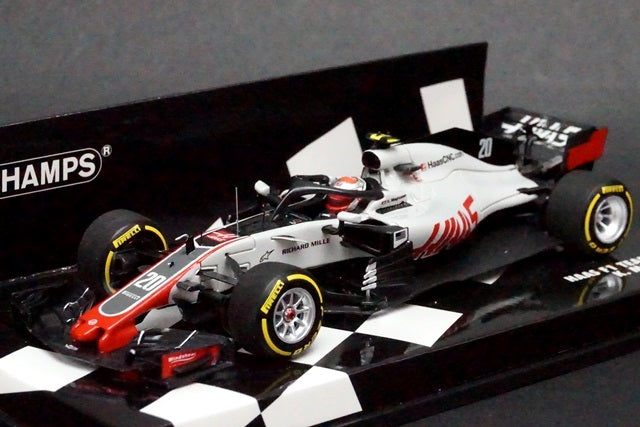 1:43 MINICHAMPS 417180020 Ferrari Haas F1 Team VF-18 Kevin Magnussen 2018 #20