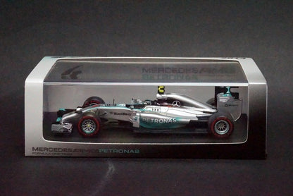 1:43 SPARK S3092 Mercedes F1 W05 Hybrid Monaco GP Winner N.Rosberg 2014 #6