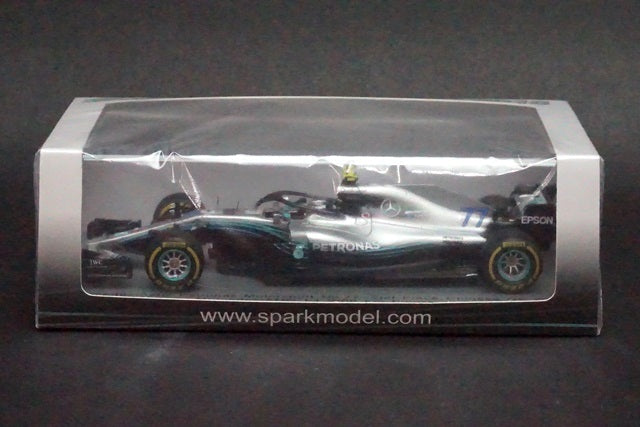 1:43 SPARK S6053 Mercedes AMG Petronas W09 EQ China GP 2018 #77 V.Bottas