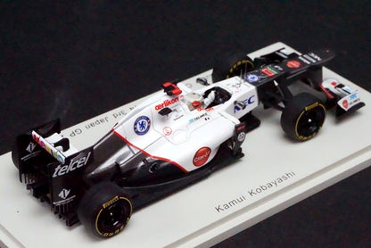 1:43 SPARK SJ012 Sauber C31 Ferrari Japan GP 2012 #14 Kamui Kobayashi