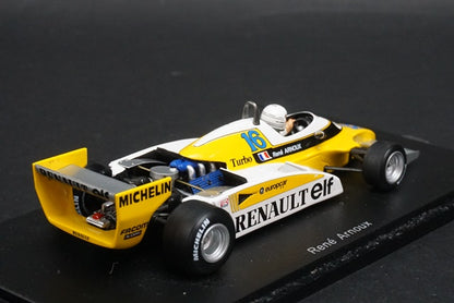 1:43 SPARK S3852 Renault RE20B Argentine GP 1981 #16 R.Arnoux