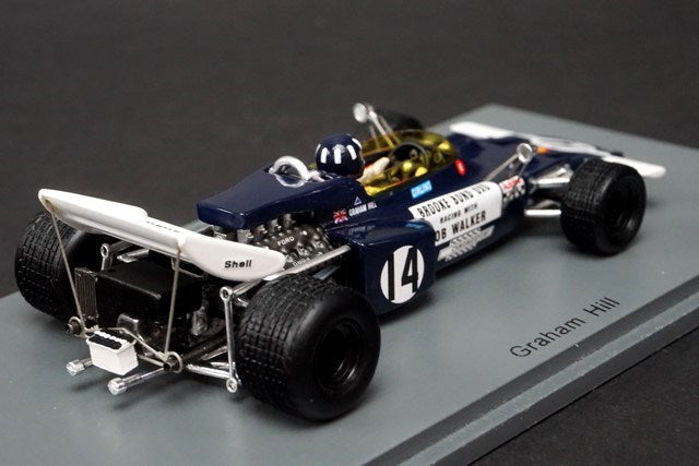 1:43 SPARK S4281 Lotus 72C Mexico GP 1970 G.Hill