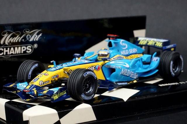 1:43 MINICHAMPS 400060001 Renault F1 Team R26 2006 #1 F.Alonso