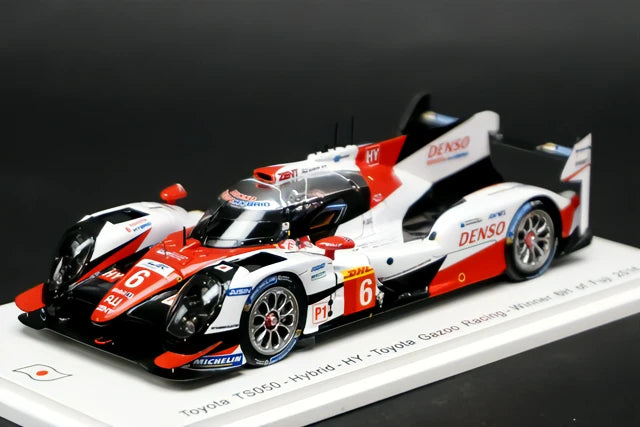 1:43 SPARK SJ046 Toyota TS050 Hybrid Gazoo Racing Fuji 6h 2016 Winner #6