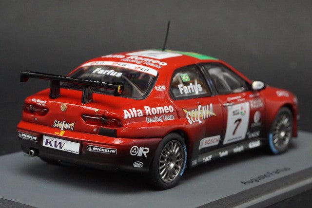 1:43 SPARK S0475 Alfa Romeo 156 WTCC 2005 #4 #7 Augusto Farfus