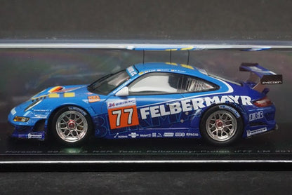 1:43 SPARK S2583 Porsche 997 GT3 RSR Team Felbermayr-Proton Le Mans 2010 #77