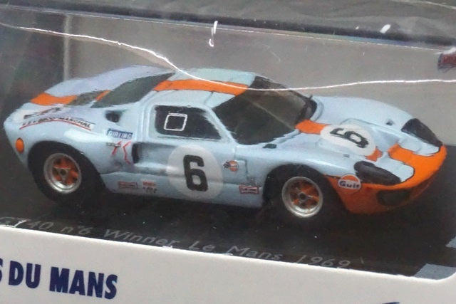 1:87 SPARK 87LM69 Ford GT40 Mk2 LM Le Mans 1969 Winner #6 J.Ickx-J.Oliver