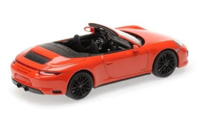 410067331 MINICHAMPS 1:43 Porsche 911 Carrera 4GTS Cabriolet 2017 Orange