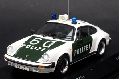 1:43 MINICHAMPS 430062090 Porsche 911 Carrera 1983 POLIZEI Stuttgart