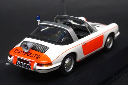 1:43 MINICHAMPS 400061190 Porsche 911 Targa 1965 Rijkspolitie State Police