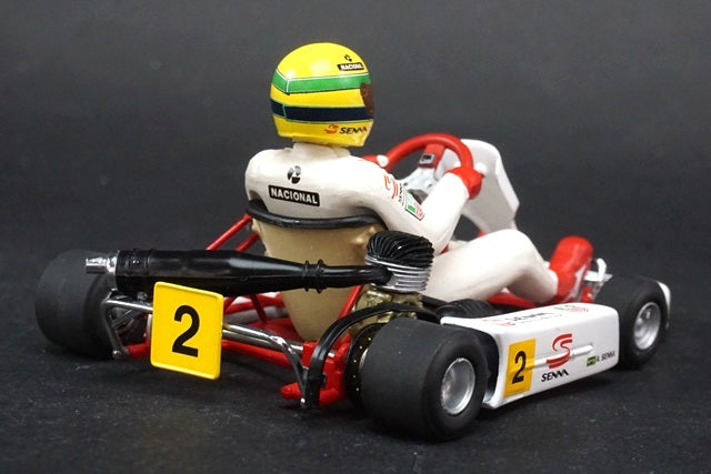 1:18 MINICHAMPS 540091800 Kart Paris-Bercy A. Senna 1993 #2 Senna Collection