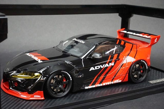 1:18 ignition model IG2199 Pandem Toyota Supra A90 Black/Red