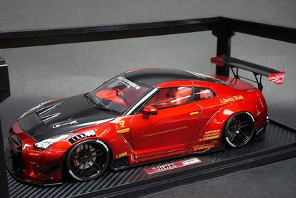 1:18 ignition model IG2341 LB-works Nissan GT-R R35 Type2 Red