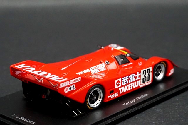 1:43 SPARK CA-WOL-11 Porsche 962 Fuji 500km 1990 #33 Takefuji