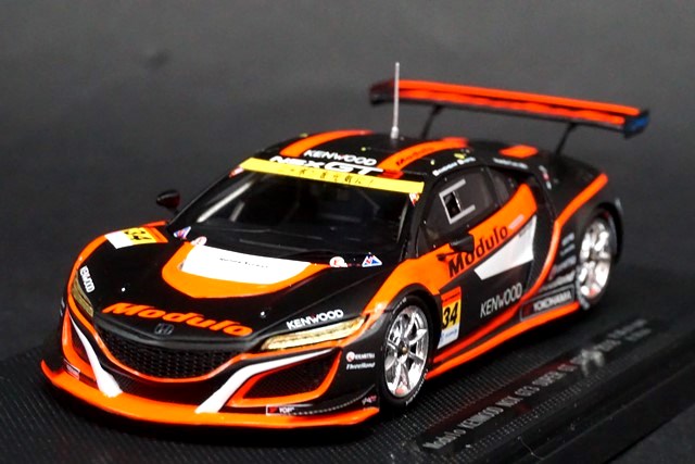 1:43 EBBRO 45653 MODULO KENWOOD NSX GT3 Super GT GT300 2018 #34