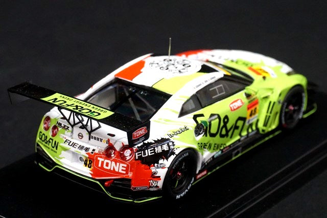 1:43 EBBRO 45732 GO&FAN GT-R SUPER GT GT300 2019 #48