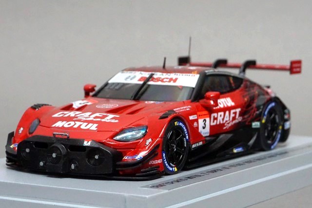 1:43 EBBRO 45827 Kraftsport MOTUL Z GT500 2022 Rd.6 SUGO Cooling Fan Nismo Festival Limited