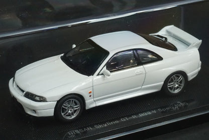 1:43 EBBRO 44186 Nissan Skyline GT-R R33 Vspec 1995 White