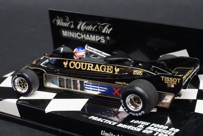 1:43 MINICHAMPS 400810012 Lotus Ford 88 N.Mansell Practice British GP 1981 #12