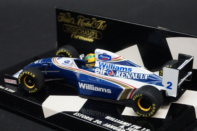 1:43 MINICHAMPS 430941002 Williams FW15 A.Senna 1994 #2 model car