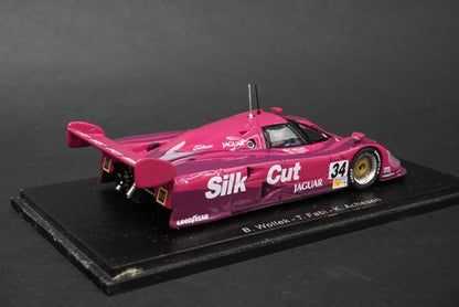 1:43 SPARK S0752 Jaguar XJR12 LM Le Mans 1991 #34 SILK CUT model car