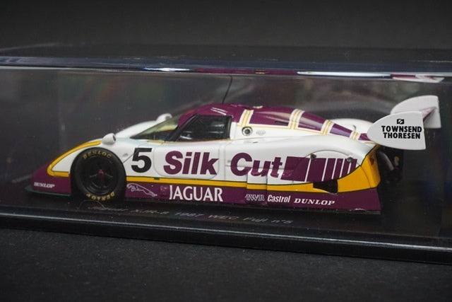 1:43 SPARK KBS057 Jaguar XJR-8 WEC Fuji 1987 #5 SILK CUT model car