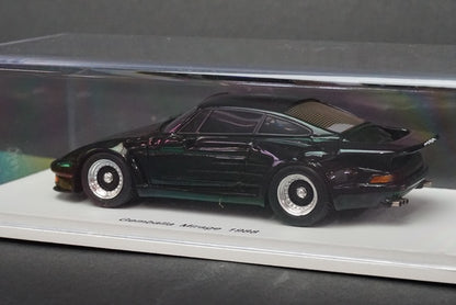 1:43 SPARK S0731 Gemballa Mirage 1988 Black model car