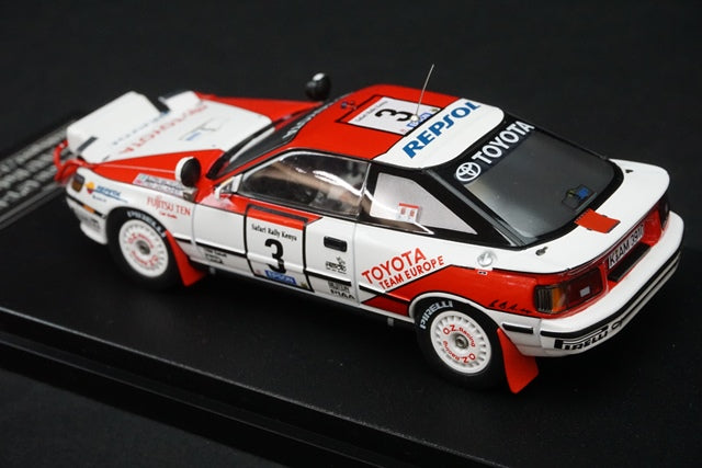 1:43 HPI 8087 Toyota Celica GT-Four Safari 1990 #3 model car