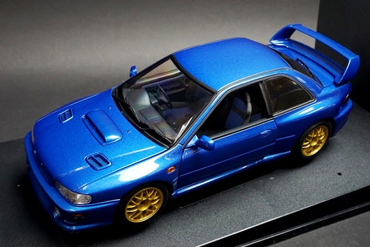 1:18 AUTOart 78601 Subaru Impreza 22B Met Blue RHD model car