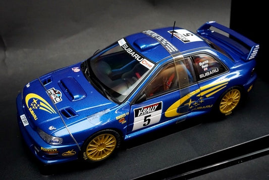 1:18 AUTOart 89993 Subaru Impreza WRC France Rally 1999 #5 model car