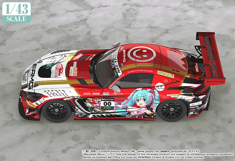 842337 GOOD SMILE RACING SPARK 1:43 Mercedes AMG Team GOOD SMILE 2019 SUZUKA 10hours ver.