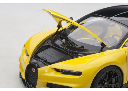 70994 AUTOart 1:18 Bugatti Shillong 2017 Yellow / Black model car