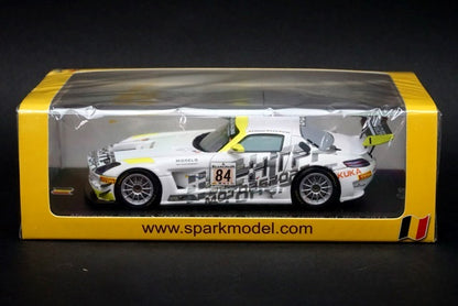 1:43 SPARK SB039 Mercedes-Benz SLS AMG GT3 SPA 24h Winner 2013 #84