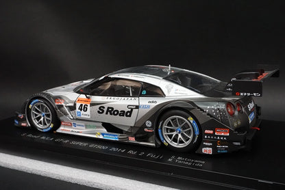 1:18 EBBRO 81018 Road Mora GT-R SUPER GT500 2014 Rd.2 Fuji #46 model car